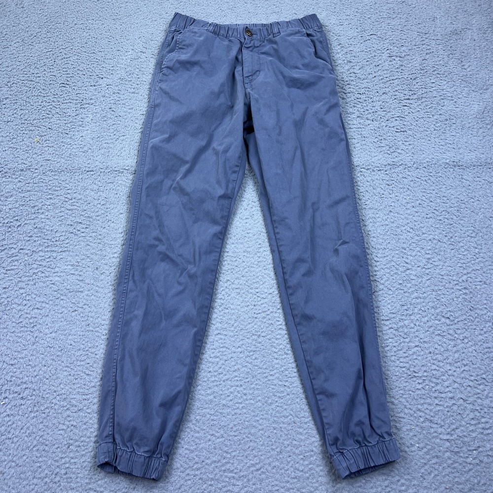 Bearbottom Stretch Jogger Mens MT Tall Steel Blue Chino Outdoor Pants 28x30