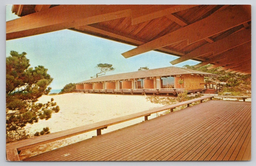 Asilomar Conference Grounds Pacific Grove CA Modern Architecture Postcard