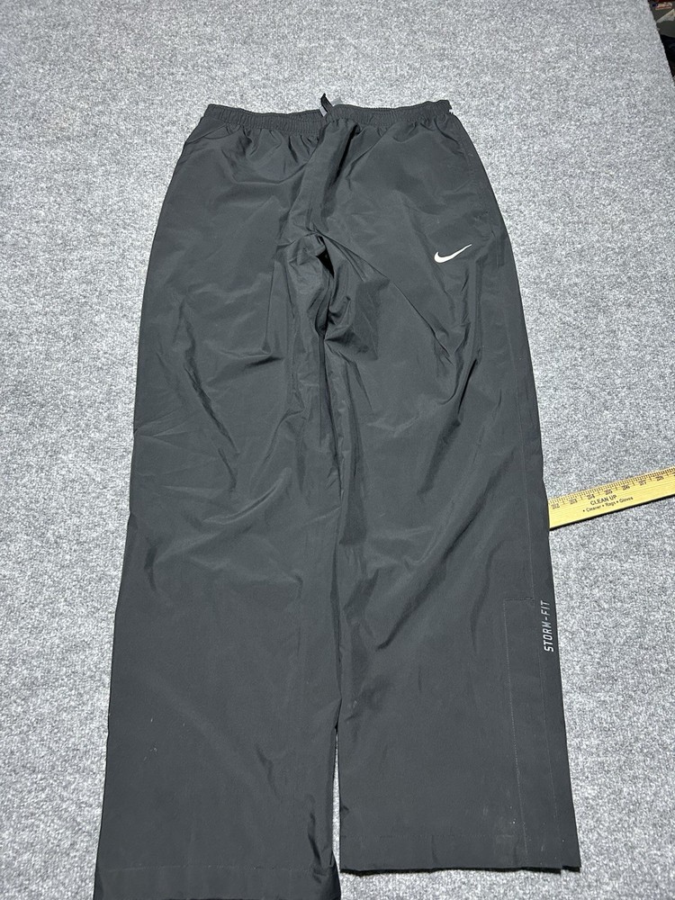 Nike Golf Black Track Pants Size XL Black Net Lined Pants