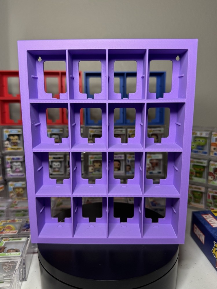Funko Bitty Pop! Full Set Custom Display Case - Purple