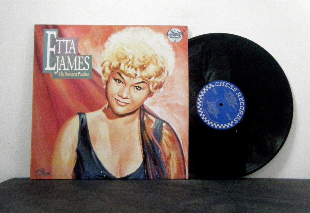 ETTA JAMES Dbl LP Sweetest Peaches 1988 Chess Masters  vinyl