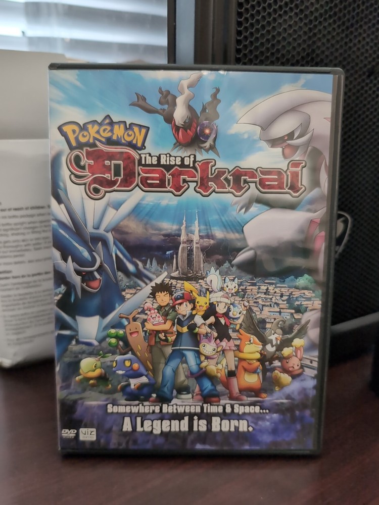 Pokemon: The Rise Of Darkrai (DVD, 2008) Pre-Owned, Good Condition