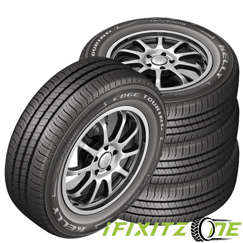 4 Kelly Edge Touring AS 215/50R17 95V Tires, All Season, 600AA, 65K Mi Warranty