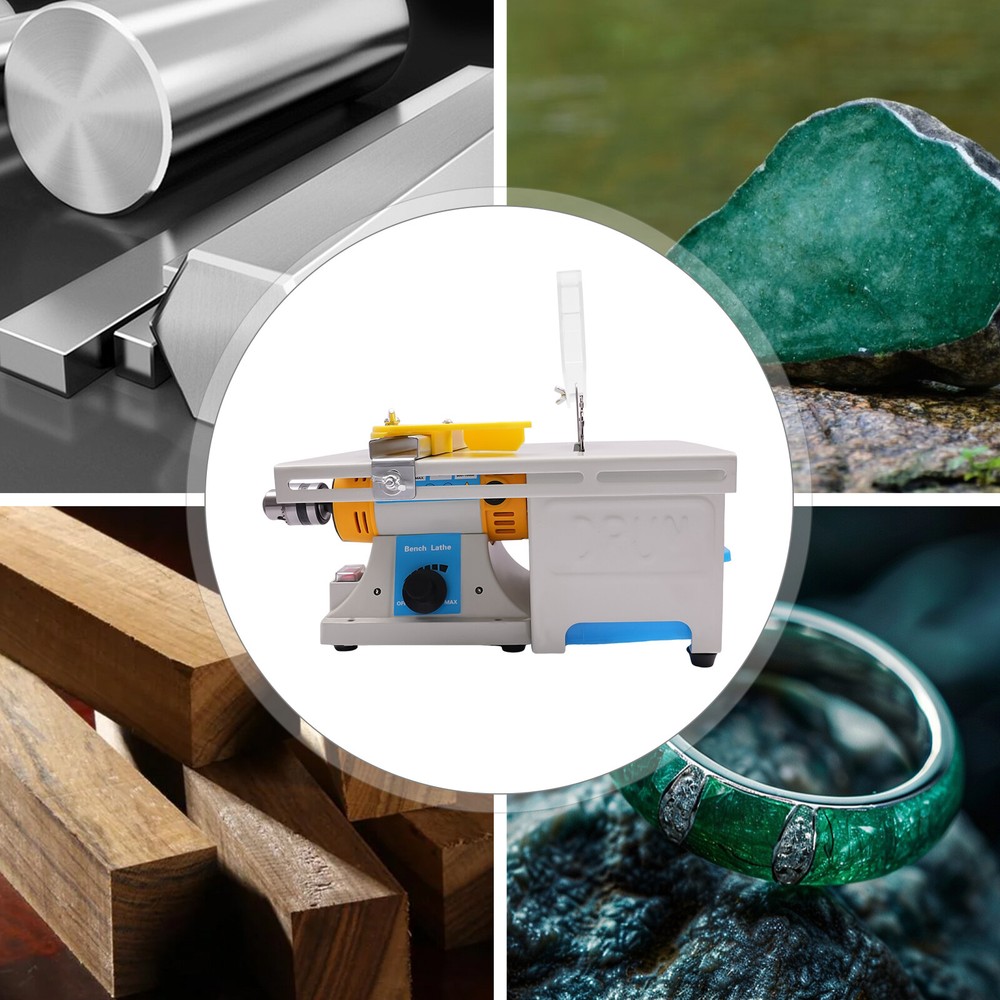 Multifunction Mini Table Saw Woodworking Lathe Electric Polisher Grinder Cutter