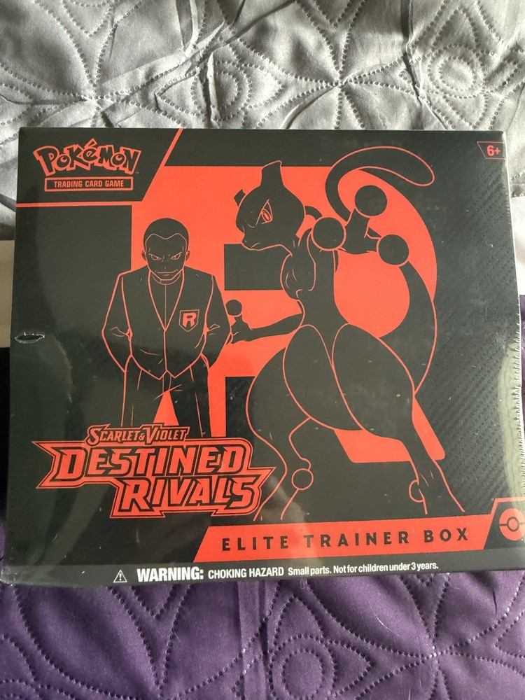 Pokémon TCG Destined rivals ETB NEW Factory Sealed