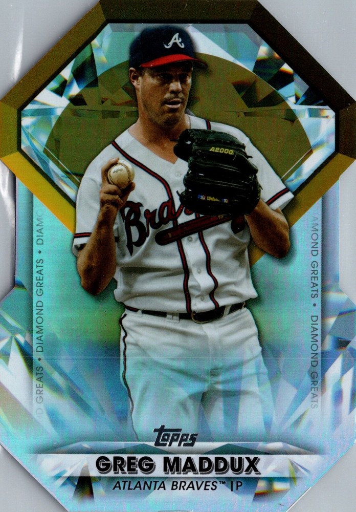 Greg Maddux 2022 Topps Series 1 Diamond Greats Die-Cut DGDC-2