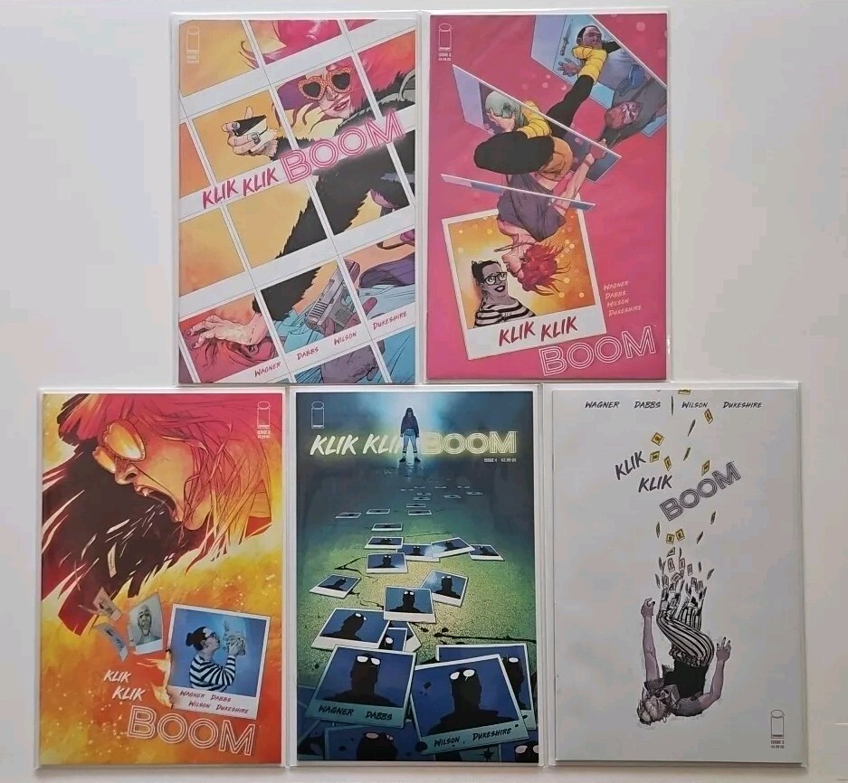 Klik Klik Boom #1-5 Complete Series Set (Image 2023) Lot 1 2 3 4 5 Full Run
