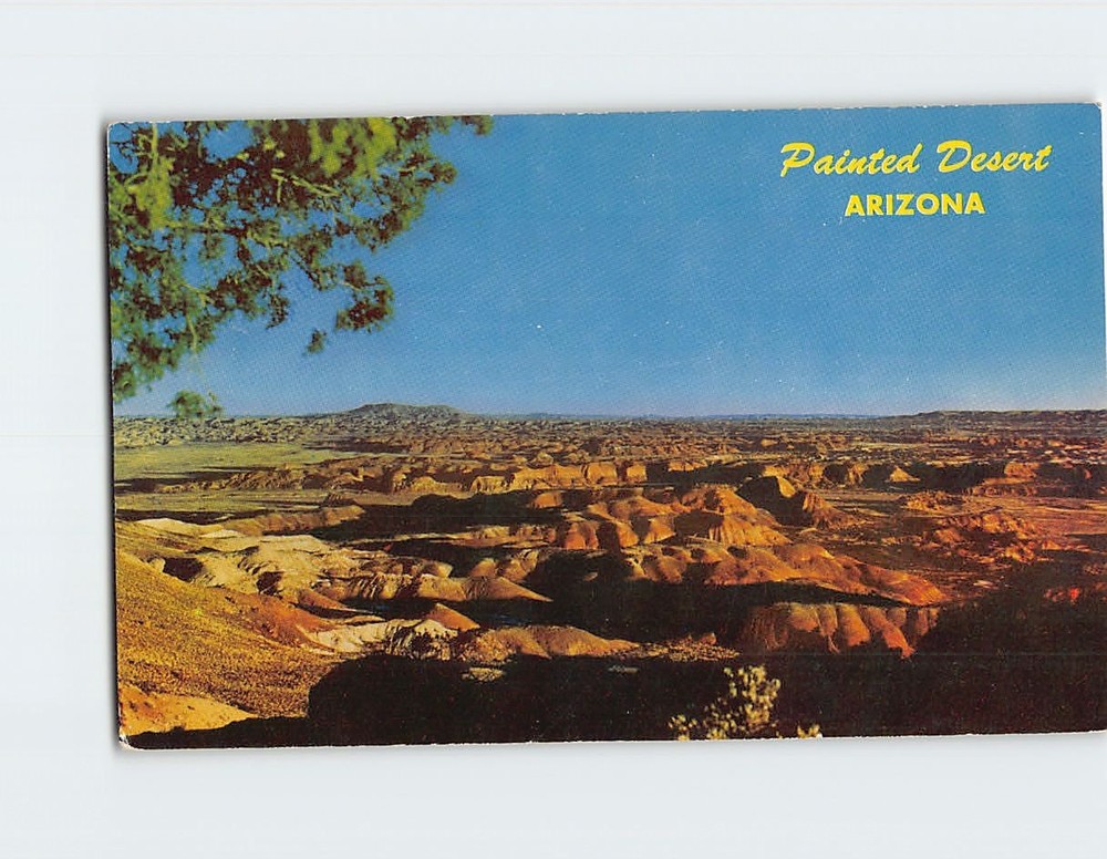 Postcard Painted Desert US Highway 66 Arizona USA