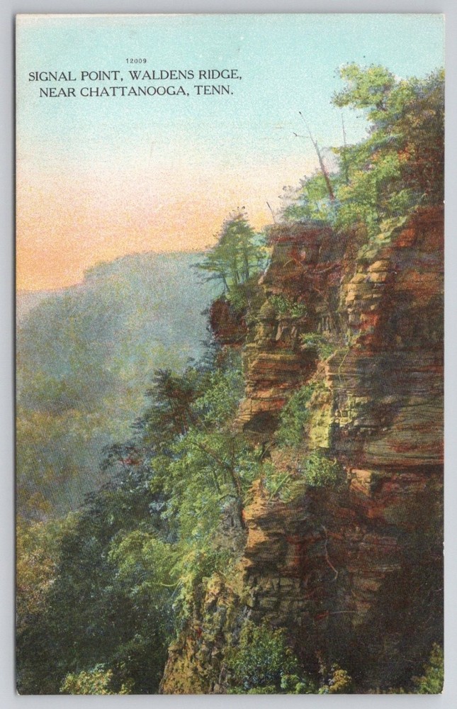 Signal Point Waldens Ridge Chattanooga, TN Vintage Postcard c1910s Scenic
