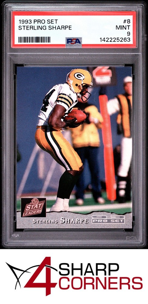 1993 Pro Set #8 Sterling Sharpe Packers Hof Pop 2 Psa 9Expert eBay listing since 2003:Consign your best today!