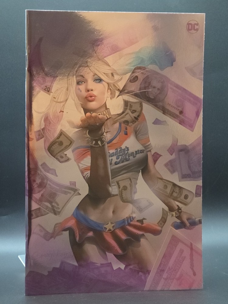 Harley Quinn #32! Greg Horn Nycc Exclusive Foil! 2023 Dc Comics