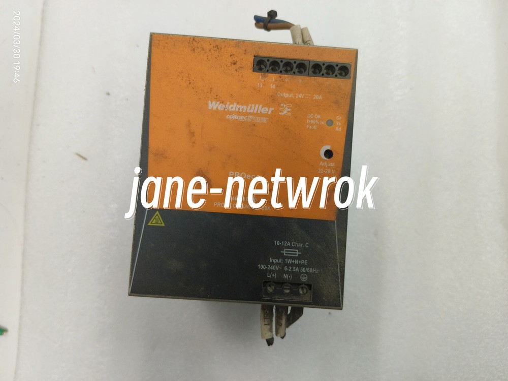1PC USED PRO ECO 480W 24V 20A Have warranty (DHL or Fedex shipping)