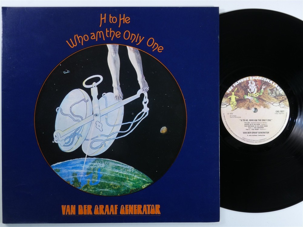 VAN DER GRAAF GENERATOR H to He Who Am The Only One CHARISMA LP uk gatefold f
