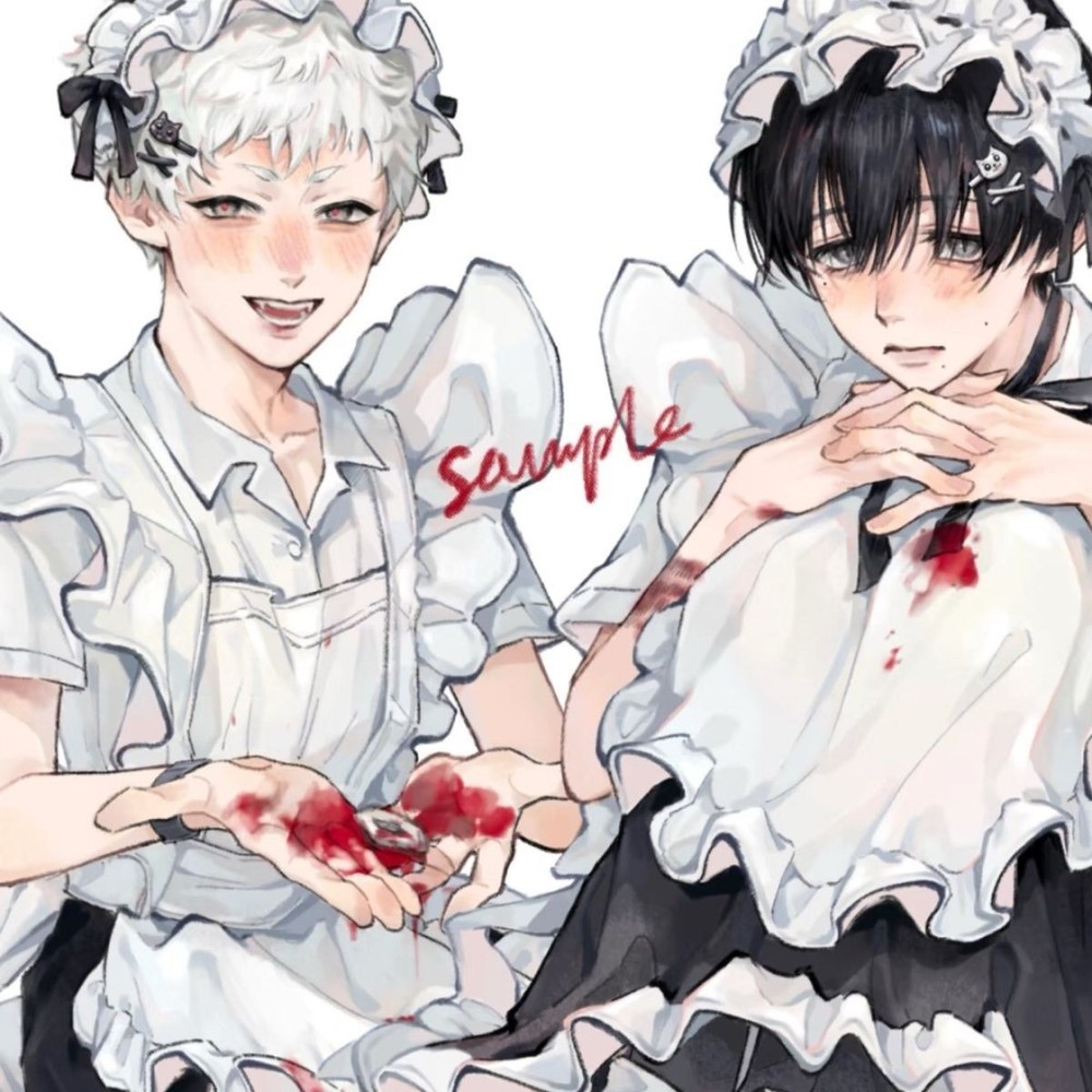 The Summer Hikaru Died Hikaru Maid costume 10cm Acrylic Figure Stand Model Gift