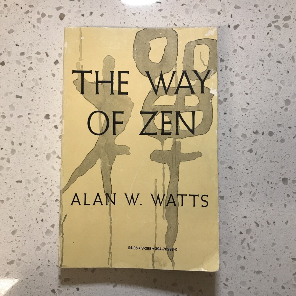 Vintage The Way Of Zen By Alan W. Watts V-298 Paperback  (Marked)