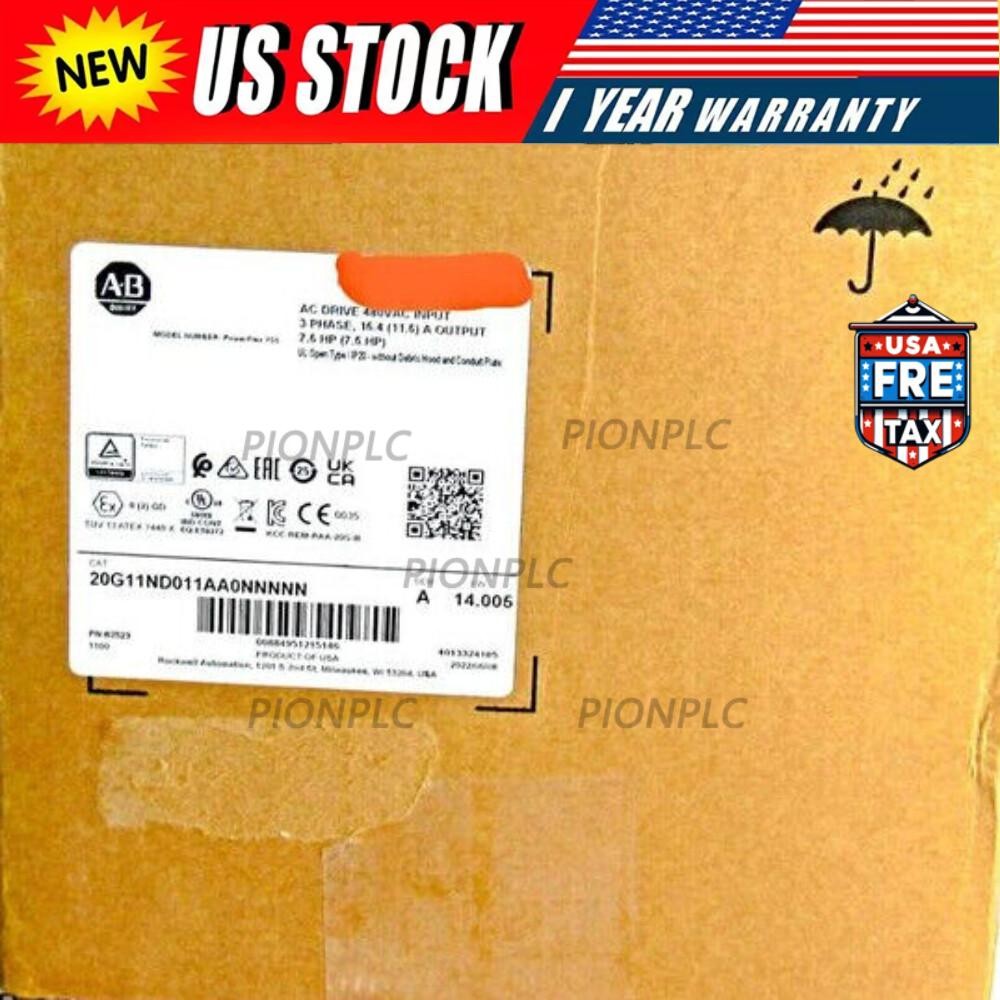 2022 ALLEN BRADLEY 20G11ND011AA0NNNNN SER A DRIVE US Free Tax