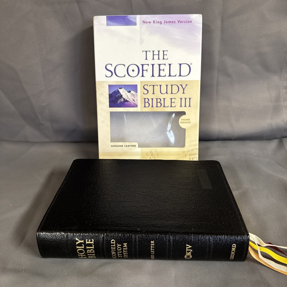 Scofield® Study Bible III, NKJV by Not Available (2002, Leather)