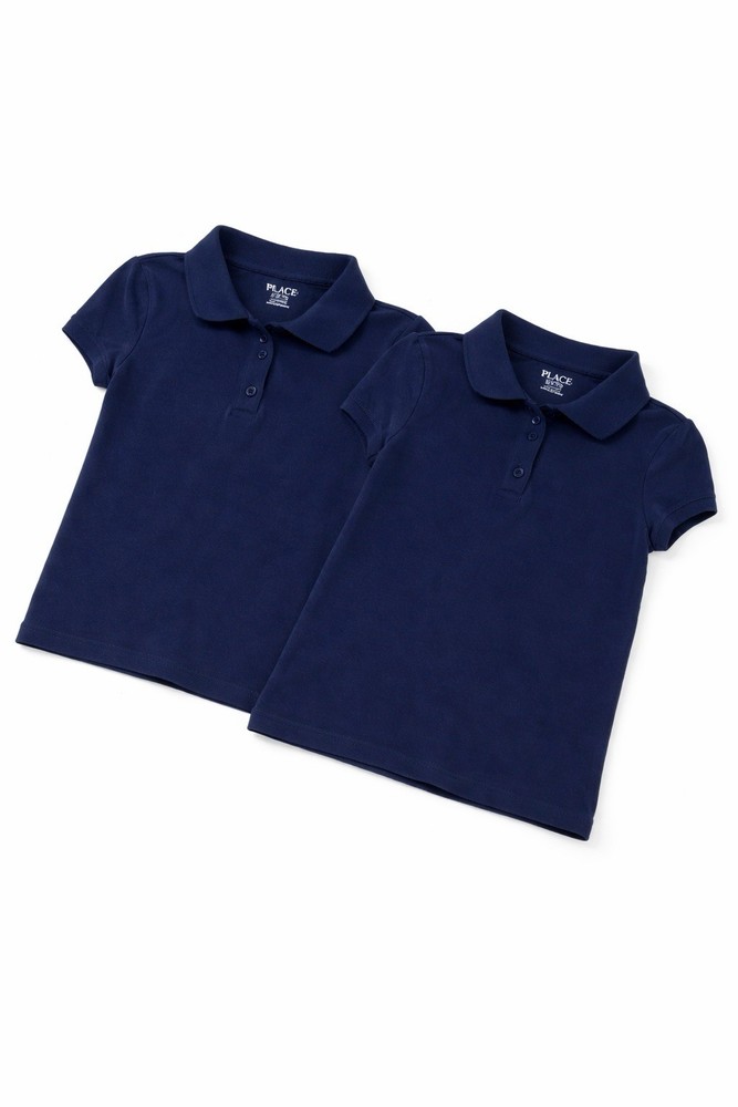 Girls Navy Blue Polo Bundle – Size 7/8 – The Children’s Place