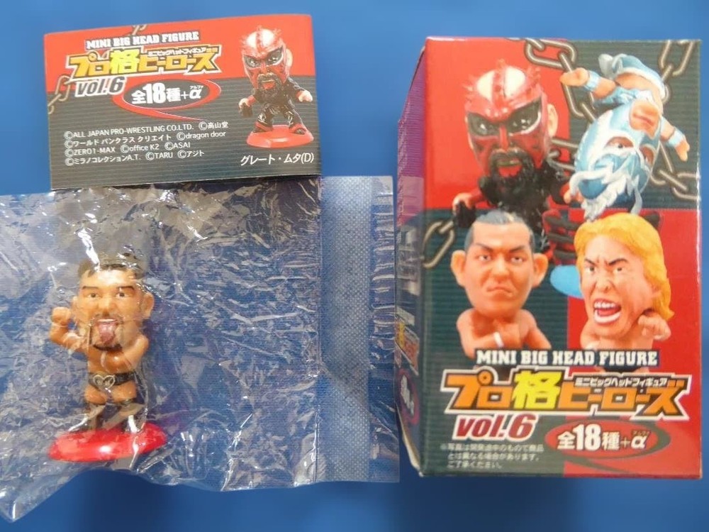 All Japan Pro Wrestling Takao Omori Figure Rare Pro格 Heroes Vol.6 Unopened