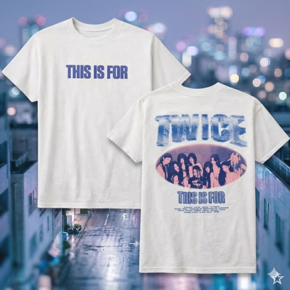 TWICE This Is For 2026 Tour LA Pop-up T-Shirt