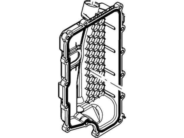 Genuine Ford Side Cover 8A8Z-7G004-A