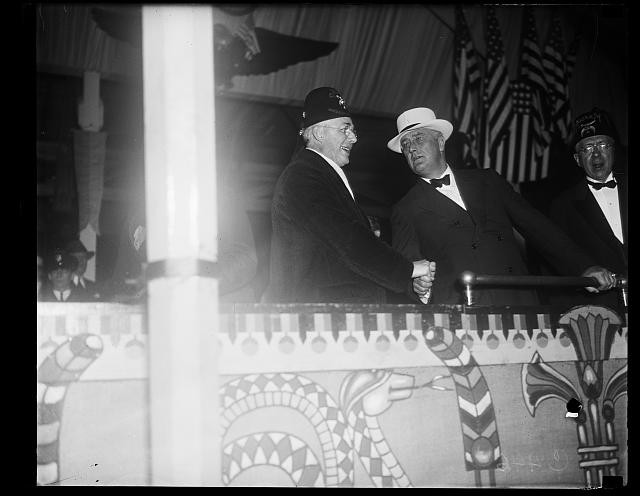 Photo:PRESIDENT ROOSEVELT AND DANA S. WILLIAM