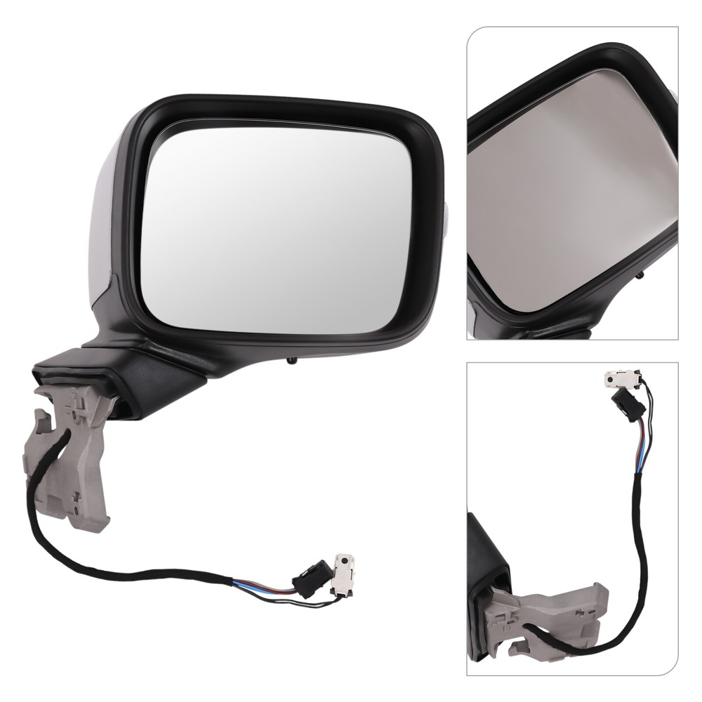 Silver Mirror Passenger Right Side for 2015 2016-2021 Jeep Renegade Adjustable