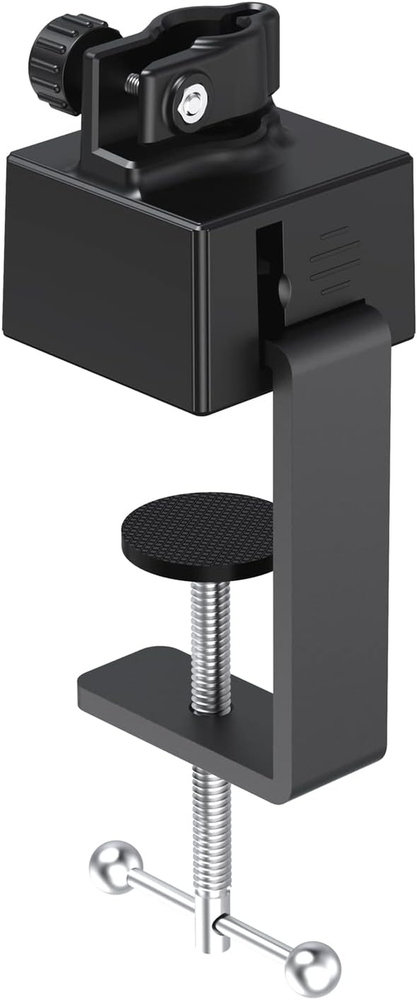 Metal Table Mount Clamp for Microphone Arm Stand Table Clamp with Adjustable Int