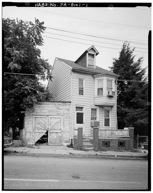 1. VIEW NORTHEAST SHOWING SOUTH (FRONT) AND WEST ELEVATIONS - 339 East Prospect