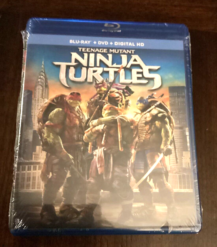 Teenage Mutant Ninja Turtles Blu-ray/DVD, 2014, 2-Disc Set, Includes Digital