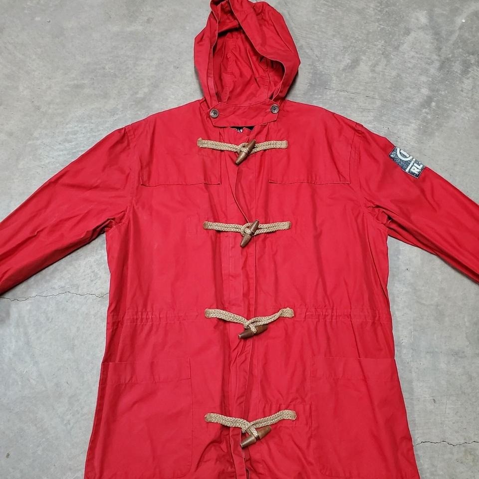 Vintage Polo Ralph Lauren CP RL-93 Duffle with Khaki Ties And Hooded Coat