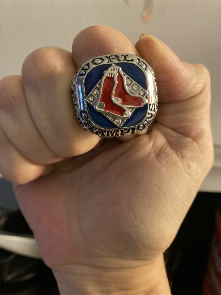 David Ortiz - 2007 Boston Red Sox World Series Ring With Wooden Display Box