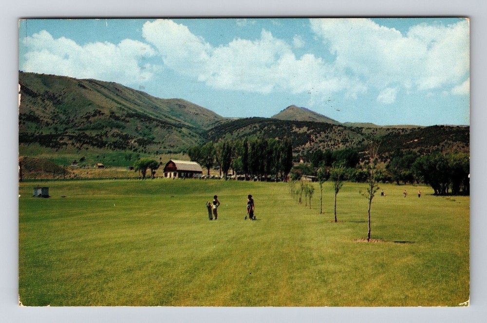 Pocatello ID-Idaho, Municipal Golf Course, c1958, Vintage Postcard