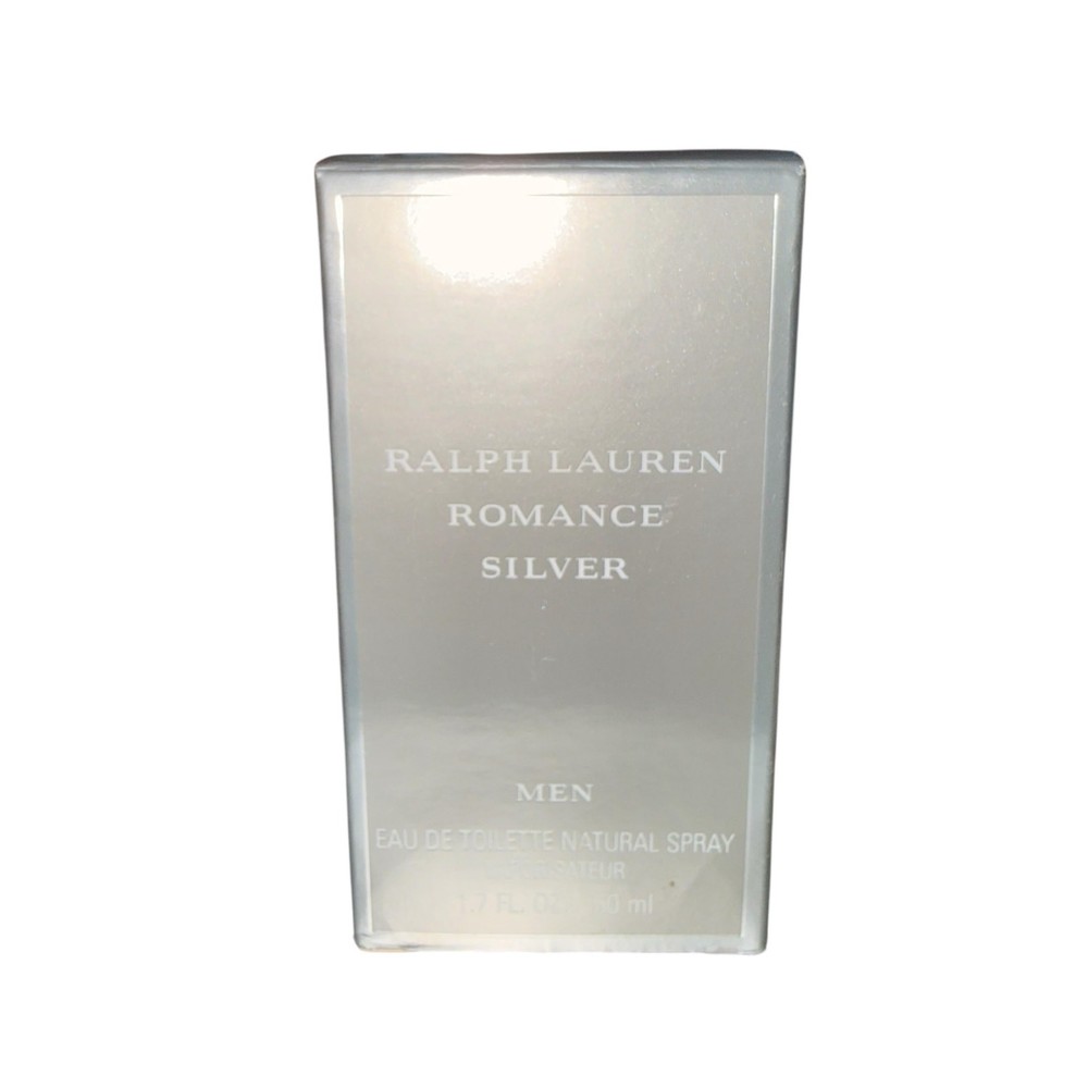 Ralph Lauren Romance Silver For Men Eau De Toilette 1.7oz / 50ml Cologne Spray