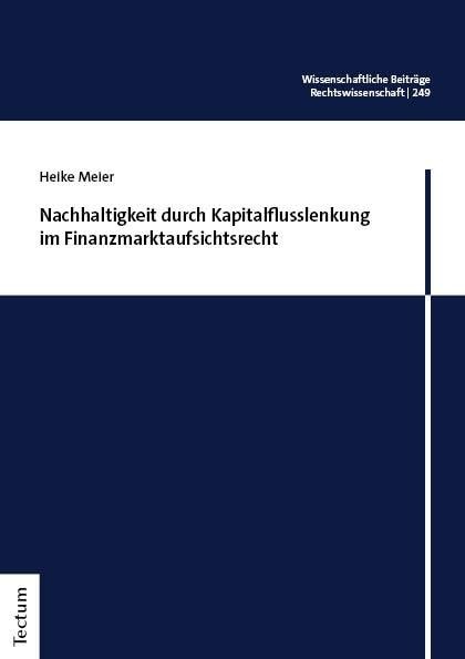Heike Meier Nachhaltigkeit durch Kapitalflusslenkung im  (Paperback) (UK IMPORT)