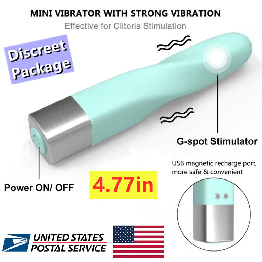 Women Mini Powerful Bullet Shape Multispeed Vibrating Neck Body Massage Personal