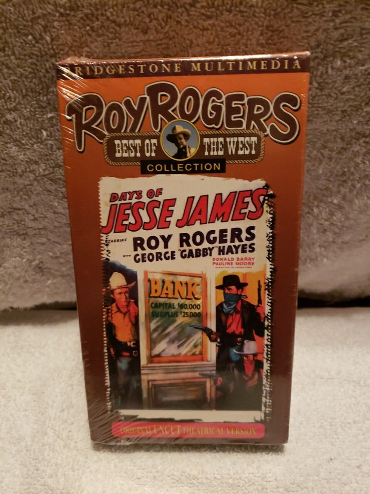 Days of Jesse James (VHS, 2001)