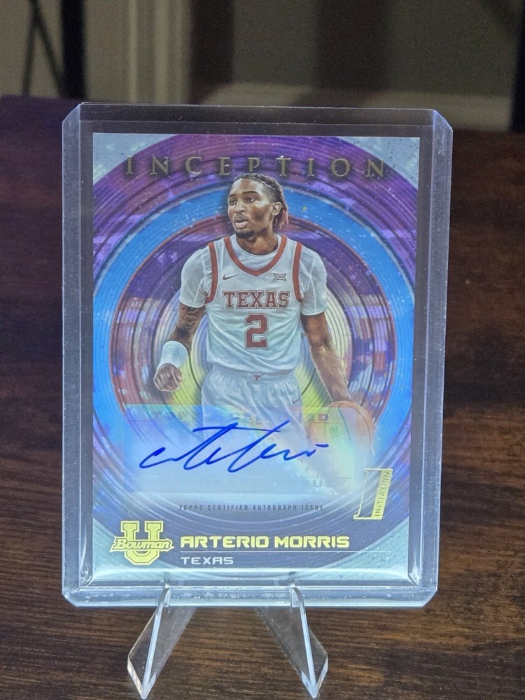 2022-23 Bowman Inception University - Autographs Arterio Morris #BIA-AM (AU, RC)