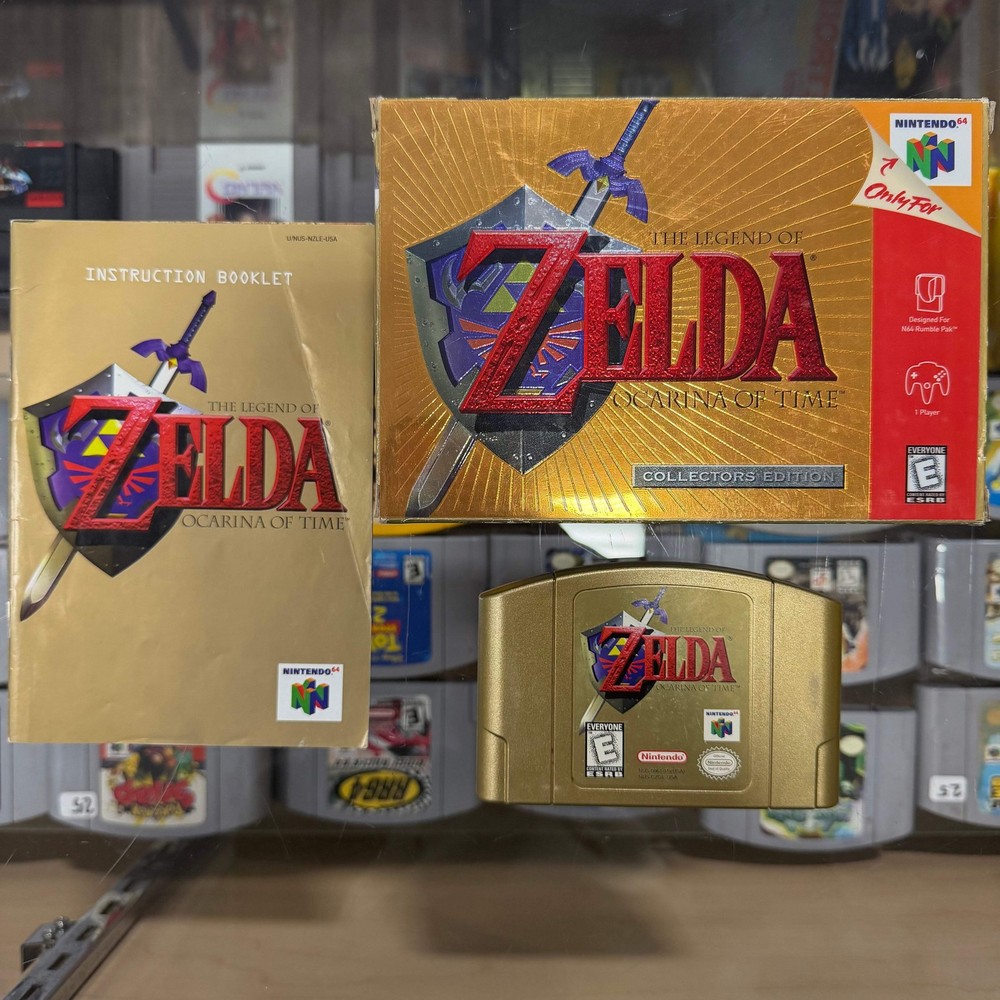 Zelda Ocarina Of Time Collectors Edition Nintendo 64 CIB