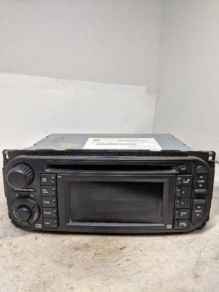 2004-2007 DODGE CHRYSLER JEEP RADIO RECEIVER WITH NAVIGATION OPTION RB1 OEM