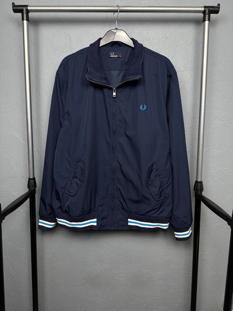 Fred Perry Vintage Mens Nylon Jacket Size XL