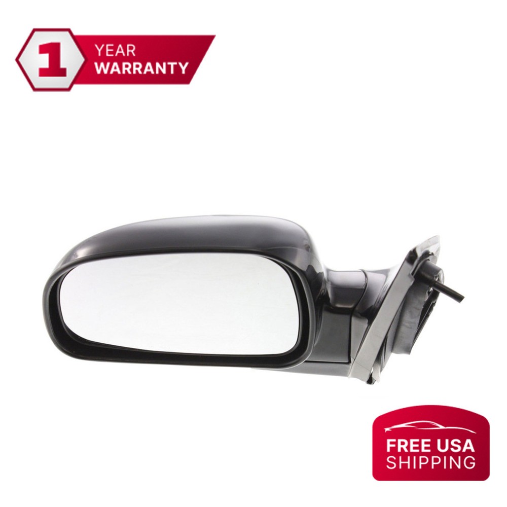 Mirror Paintable Power Glass Driver Side For 2005-2006 Hyundai Santa Fe