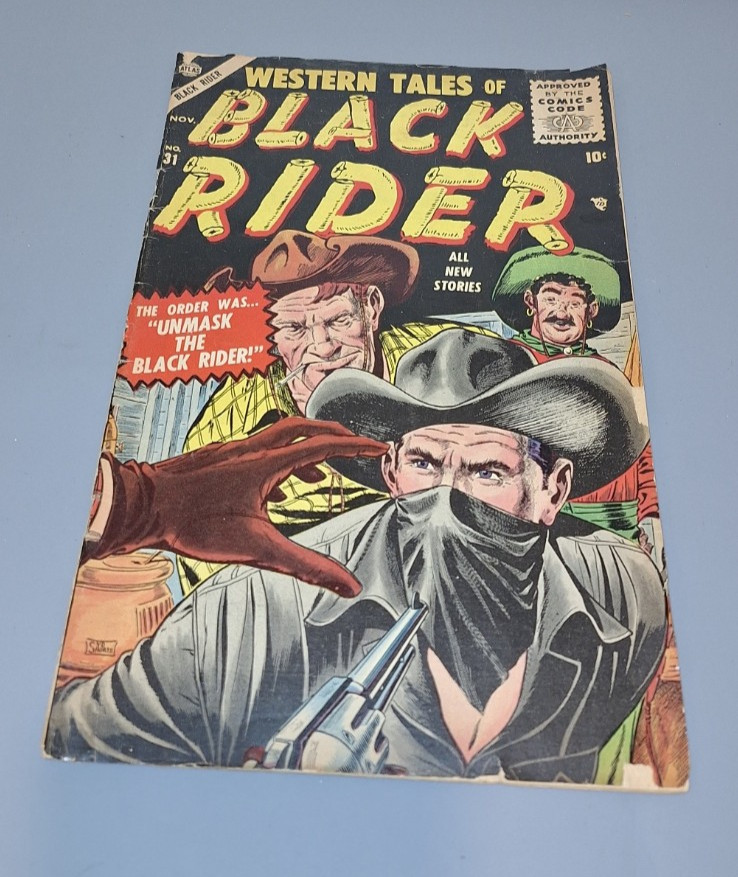 Black Rider #31 Marvel Atlas Comics 1955 RARE!