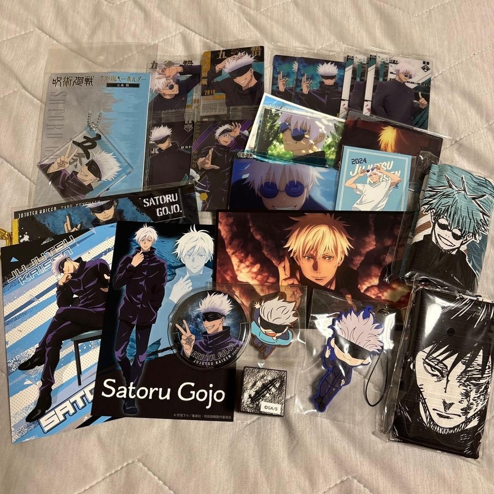 Jujutsu Kaisen Gojo Satoru Collectibles Lot Bundle Figure Anime Merch