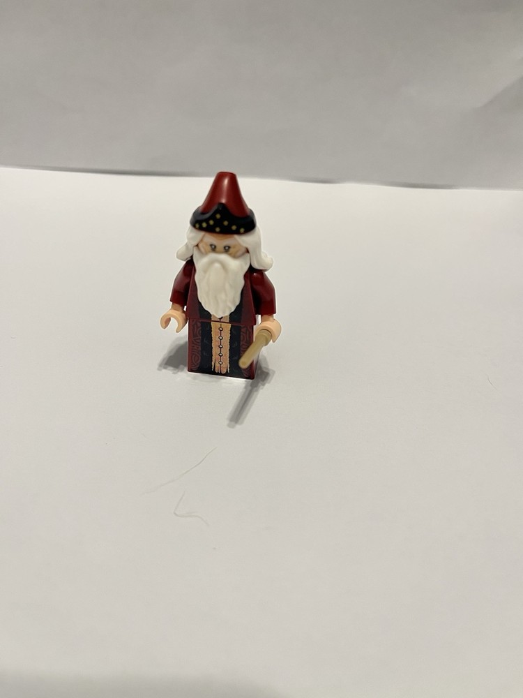 LEGO Harry Potter Albus Dumbledore Minifigure with Detailed Robes