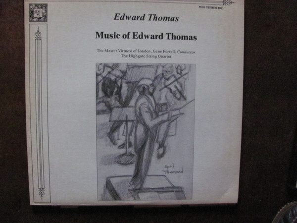 Edward Thomas - Music Of Edward Thomas (LP, Album) NM-16039