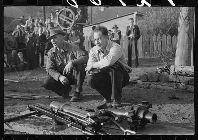 Silverton Colorado 1940 Labor Day Mining Drill Contest Miners Airhose