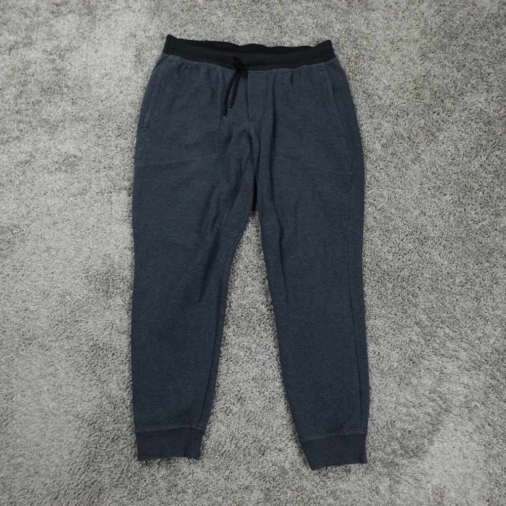 Lululemon Jogger Pants Mens Extra L arge Textured Knit At Ease Ankle Tapered