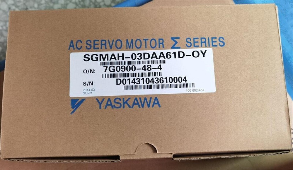 Yaskawa SGMAH-03DAA61D-OY Servo Motor New Expedited Shipping 1PC