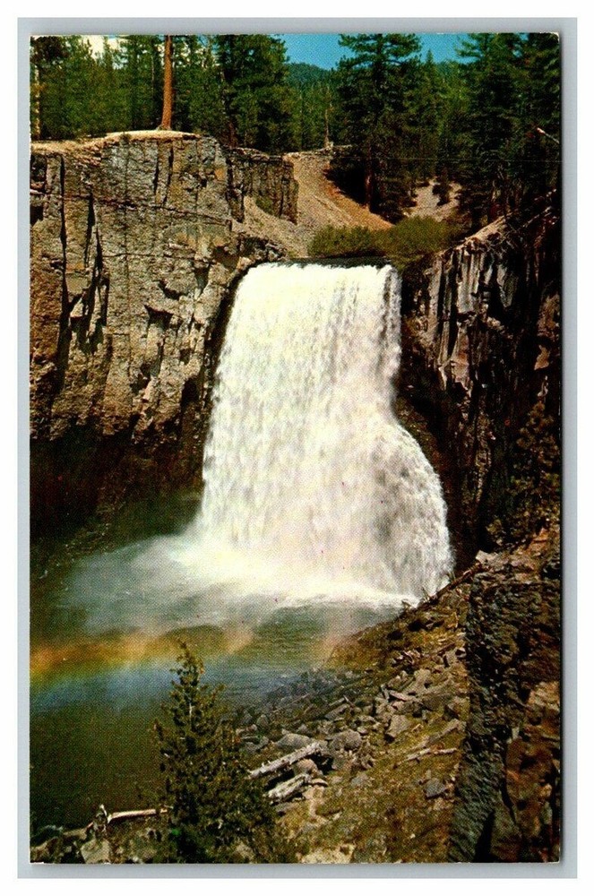 Rainbow Falls, Devil's Post Pile National Monument, Bass Lake, CA Postcard